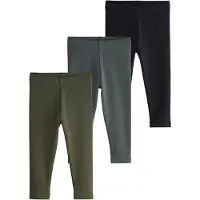 Next Leggings donkergrijs / olijfgroen / zwart