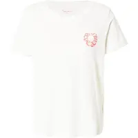 Pepe Jeans Shirt 'BECKA' pastelrood / wit