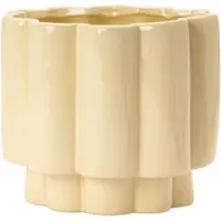 Fonq Ceramic Vaas Ø23 cm - Yellow
