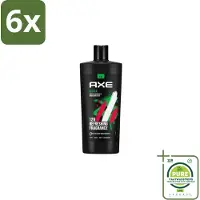 Axe – Douchegel – Africa – 700 ml - Voordeelverpakking - 6 stuks - Douchegel - Douchegel africa