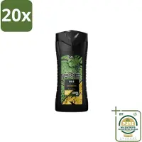 Axe 20 x - Douchegel - Wild - 400 ml - Grootverpakking - Douchegel - Frisheid - Mojito - Cederhout -