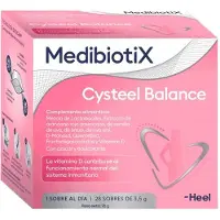 Heel Verlag GmbH Medibiotix cysteel balans urinesysteem 28 zakjes - 3.5g|Medibiotix cysteel balance urinary system 28 packets of 3.5g|Medibiotix cysteel équilibre système urinaire 28 sachets de 3.5g