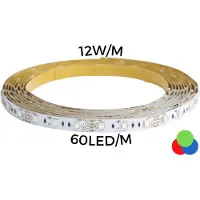 THORGEON LED Strip 5 Meter | 60W 12V 1345Lm RGB | IP67
