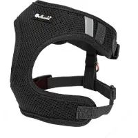 Petlando Hondenharnas Mesh Vest Zwart - Hondentuig - Xxs 14-18/25-34 Cm