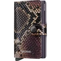 Secrid Miniwallet Portemonnee Serpent purple