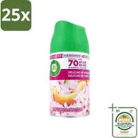 Air Wick 25 x - Luchtverfrisser Navulling - Zalige Zomer - Automatische Spray - 250 ml - Grootverpakking - Zalige Zomer - Geurverspreider - Automatische Geur - Geurverwijdering - Geurintensiteit