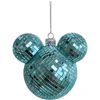 Disney Mickey Mouse oren kerst ornament | (Discobal, Blauw)
