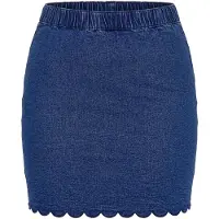 Miamoda Rok blauw denim