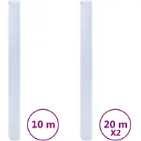 vidaXL Raamfolies 3 st statisch mat PVC grijs