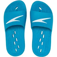 Speedo - Badslippers voor jongens, model IG4626 (maat 28 EU), blauw