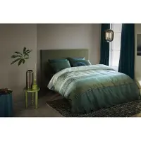 Beddinghouse Dekbedovertrek Anubis Groen 240x200/220 cm