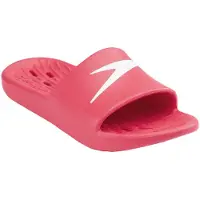 Speedo - Badslippers voor jongens, model IG4626 (maat 28 EU), kleur: rood