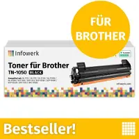 Infowerk NIEUW: Toner voor Brother TN1050, compatibel met Brother DCP 1510, HL 1110, MFC 1810, e.d., 1 stuk
