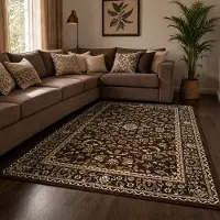 Muratap Nain klassiek vintage oosters vloerkleed 200x290 cm
