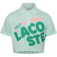 Lacoste Kort model poloshirt van biologisch katoen voor dames (Groen)