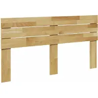 vidaXL Hoofdbord 140 cm massief eikenhout