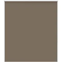 vidaXL Rolgordijn verduisterend koffie 140x150 cm stofbreedte 136,6 cm