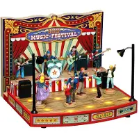 Lemax Big top holiday music festival with 4.5