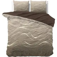 Sleeptime dekbedovertrek Ravna - Taupe - Microvezel - 200x220