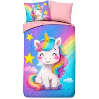 Muller Textil Pure Kinderdekbed "Sissy" - Multi - (140x200 cm) - 100% Polyester