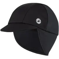 Castelli - Estremo Thermal Winter Cap - Fietsmuts One Size, zwart