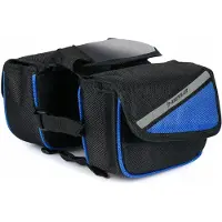 Dunlop Fietstas Frame Tas met Telefoonhouder - Waterdicht & Praktisch