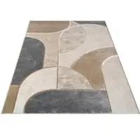 Tapis.fr Tapijt Tiana grijs 80x150 cm