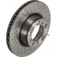 Brembo 01-16 Porsche 911 Rear Premium UV Coated OE Equivalent Rotor