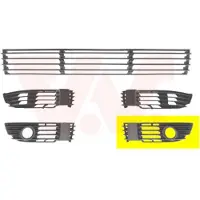VAN WEZEL 5837593 Ventilatiegrille, bumper