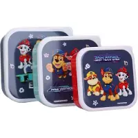 Vadobag Fresh Bites Snackbox (3in1) - 6 x 12 x 12 cm - Blauw - Chase, Rubble & Marshall