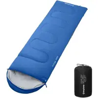 Kingcamp Deken-slaapzak Oasis 250 zomer - Camping Outdoor 2,2 m lang & breed -3 °C