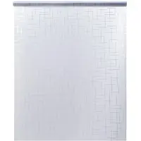 vidaXL Raamfolie sterrenpatroon mat 90x500 cm PVC