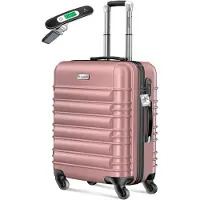 Kesser Handbagage Koffer 55L Reiskoffer - Trolley op wieltjes met Cijferslot, bagageweger en bagagelabel