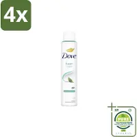 Dove – Deodorant Spray – Fresh Care – 200 ml - Voordeelverpakking - 4 stuks - Anti-transpirant spray - Zweetvermindering