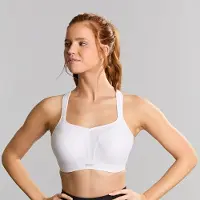 Panache - Power Sport BH met beugel - Wit - 90H