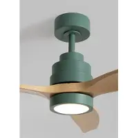 Create - Stille plafondventilator van 40 W met technische ABS-bladen, verkrijgbaar in verschillende maten - M - Met licht - Controller voor wandmontage - WIND STYLANCE