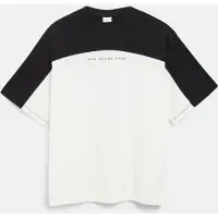 s.Oliver T-shirt met backprint - wit Jongens Katoen Ronde hals Backprint - maat 158/164