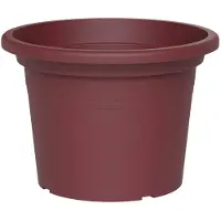 Tera Plantenbak BASIC rond Red Grape roodbruin Ø 25 cm
