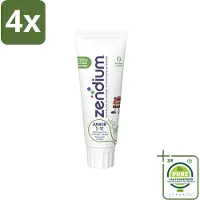 Zendium Tandpasta Junior 75 ml - Voordeelverpakking - 4 stuks - Tandpasta voor kinderen - Melktanden beschermen