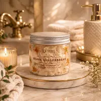 Ancient Slagroomzeep - Whipped soap - Peperkoek - Natuurlijke zeep - Dierproefvrij - 120 gram