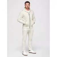 OMBRE Set - Katoen - Lange Mouw - Effen Crème M