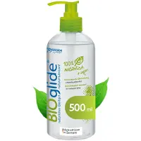 Joydivision Original BIOglide glijmiddel neutraal 500 ml I glijmiddel 100% natuurlijk & veganistisch I glijmiddel op waterbasis I Organisch glijmiddel geschikt voor latex condooms