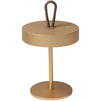 Stylepoint à Table Stockholm Tafellamp - LED Licht - voor Binnen en Buiten - Woonkamer - Slaapkamer - Tuin - Oplaadbaar - USB - Dimbaar - Goud