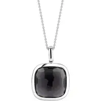 Ti sento Dames Hanger - 925 zilver - Grijsblauw - 6773GB