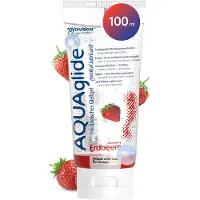 Joydivision AQUAglide Glijmiddel Aardbei - 100 ml