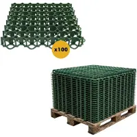 Wovar Grastegel Groen 49 x 49 x 4 cm | Pallet 100 stuks