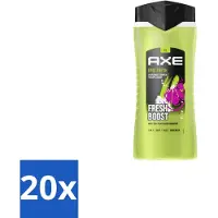 Axe 20 x – Douchegel – Epic Fresh Fresh Boost 3-in-1 – 400 ml - Douchegel - Frisheid - Lichaam - Gezicht - Haar