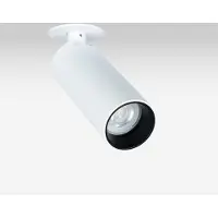 Ks Verlichting - spot - Vigo - 1lichts - Inbouwspot - wit - GU10 - strak - richtbaar - aluminium