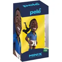 Minix Figurine Football Stars 110C Football Legend Brazil 2st Kit Pele 12 cm