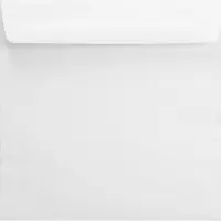 Netuno Transparante enveloppen A5 - 155 x 155 mm - 50 stuks - NK natgelijmde - 115 gram - Splendorgel -